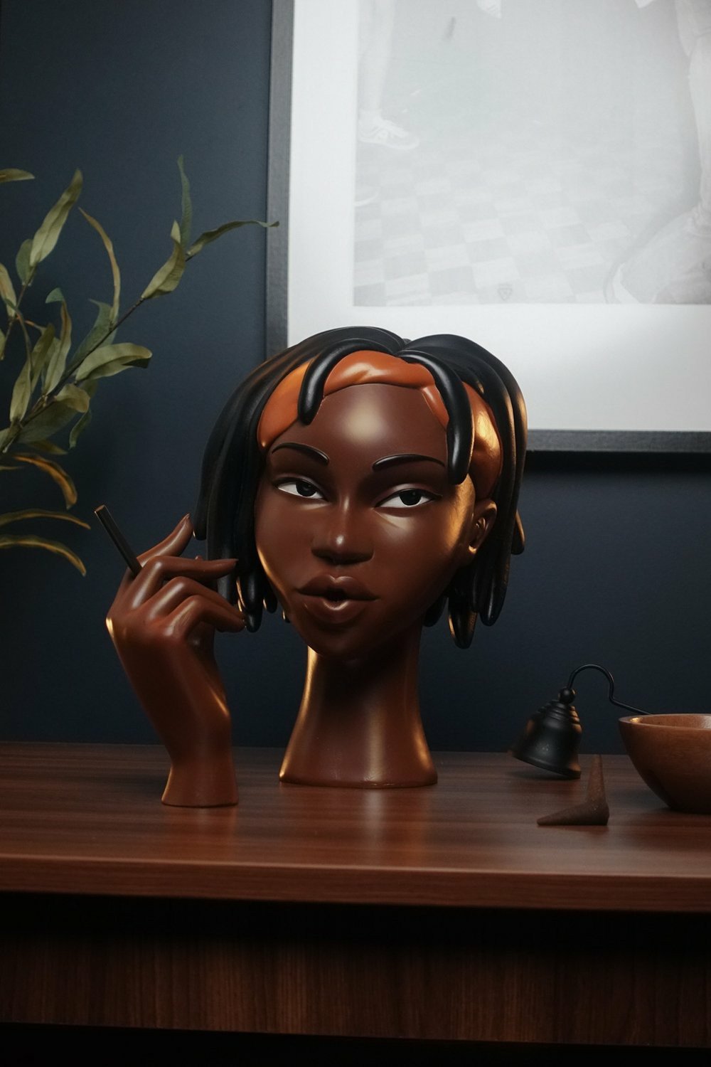 Buy 3 Free Shipping🔥Head Incense Burner Black Woman