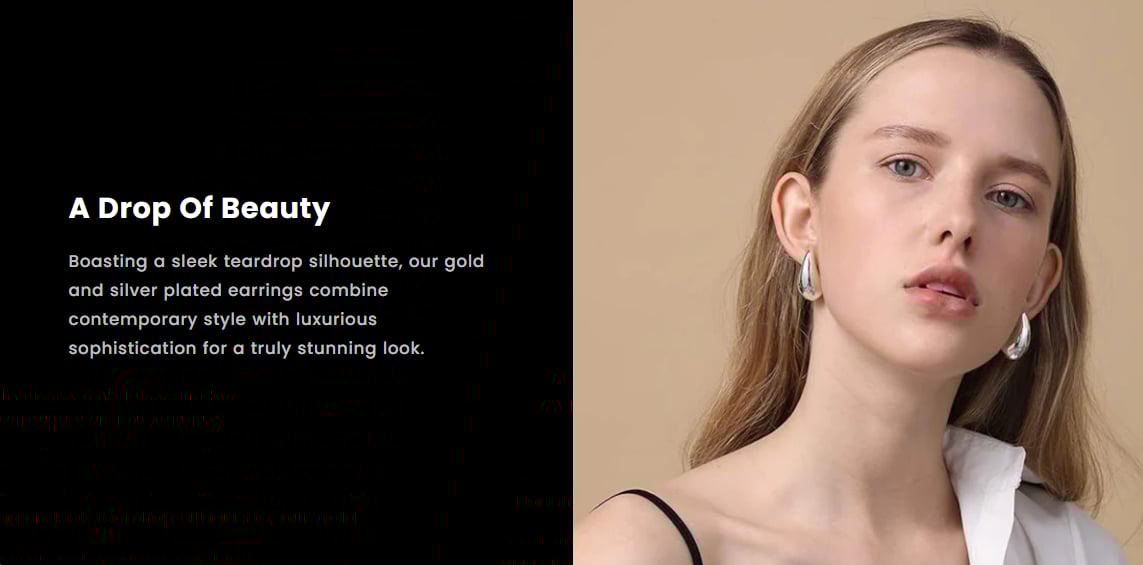 🌟Elegant Teardrop Earrings - Timeless Beauty that Shines