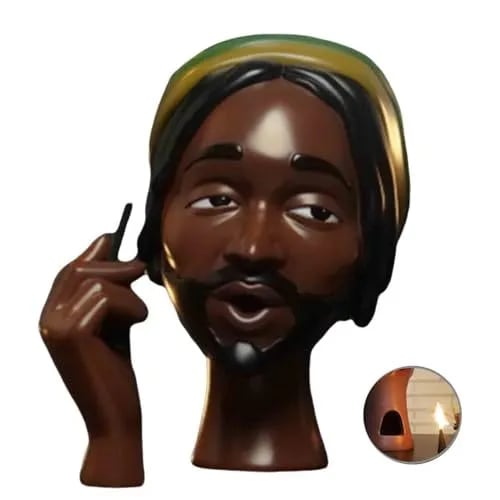 Buy 3 Free Shipping🔥Head Incense Burner Black Woman