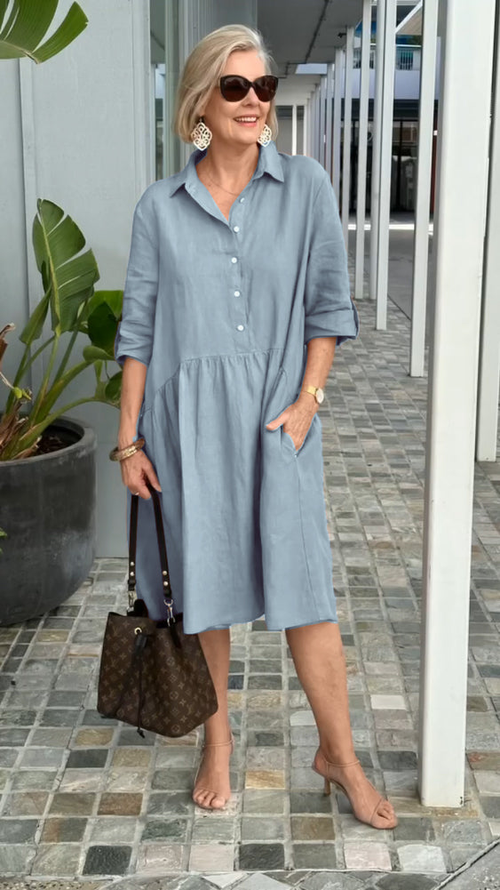 🔥LAST DAY 62% OFF🔥🔥New Women's Cotton linen casual dress