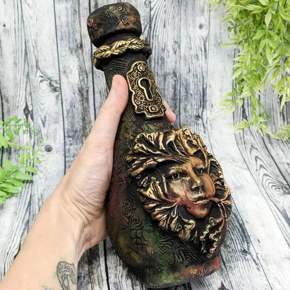 🔥Hot Sale 49% OFF - 🦋Handmade Witchcraft Sculpture Potion Bottle