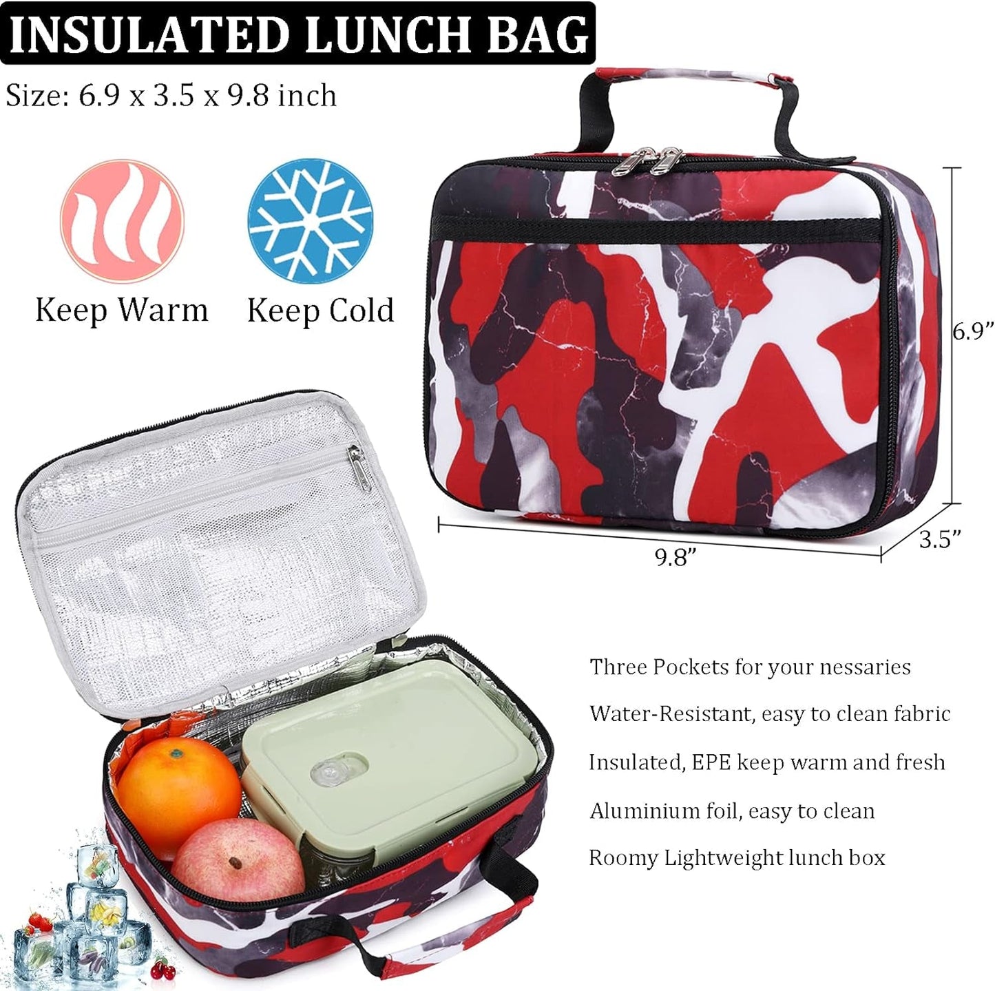Boy/Girl School Backpack Set