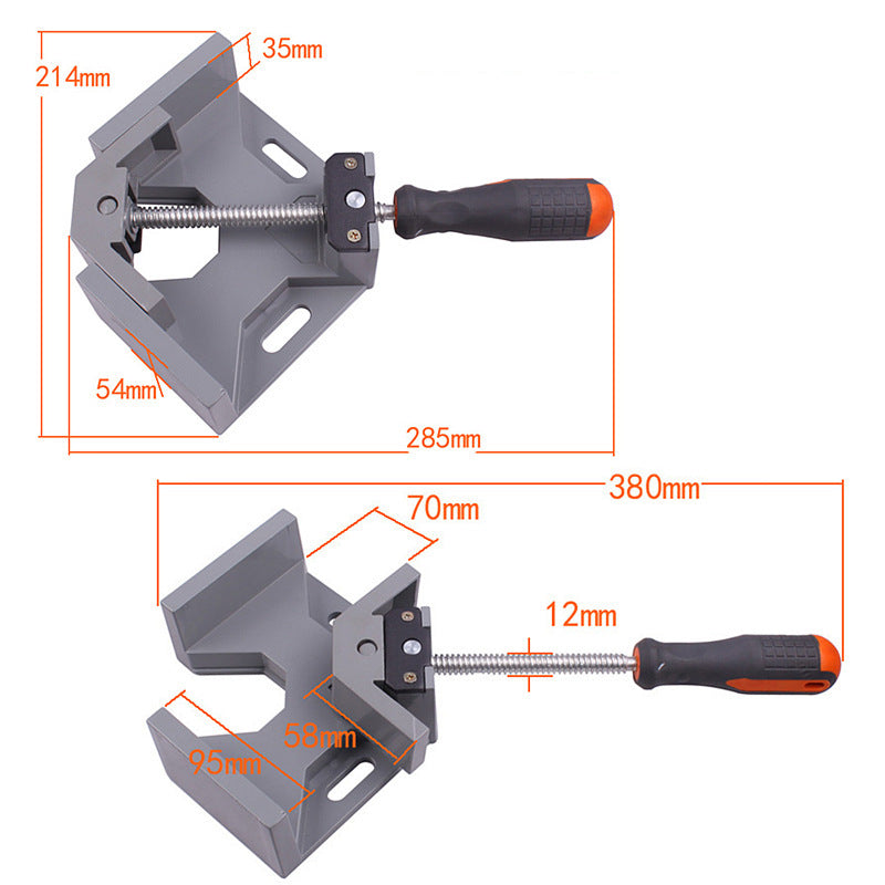 90 Degree Aluminum Alloy Corner Splicing Clamp Tool