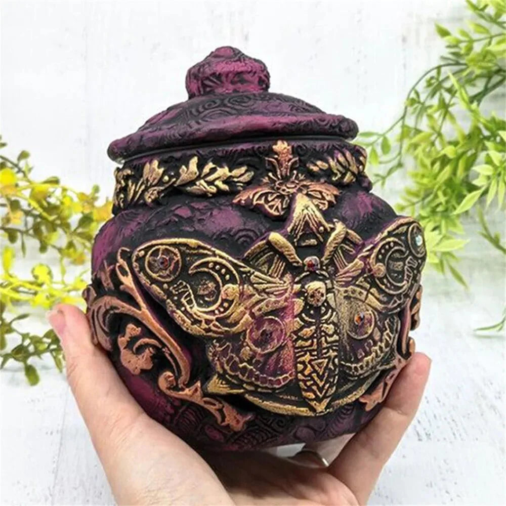 🔥Hot Sale 49% OFF - 🦋Handmade Witchcraft Sculpture Potion Bottle