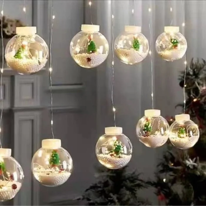 ๐
๐Christmas Led Wishing Ball String Lights Decorations