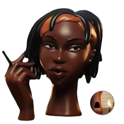 Buy 3 Free Shipping🔥Head Incense Burner Black Woman