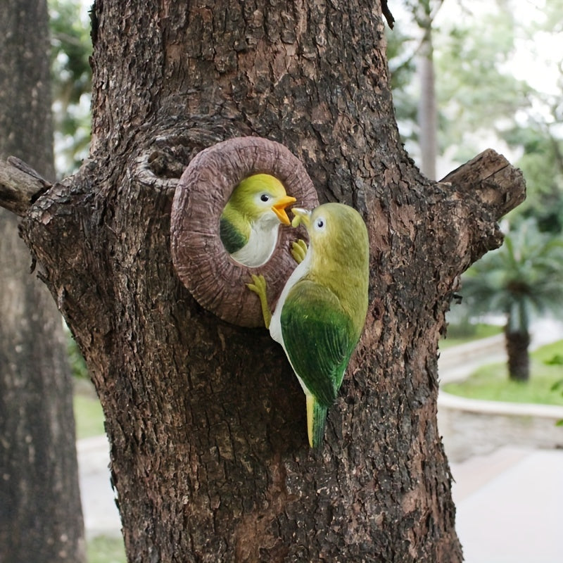 Bird Nurture Fledgling Tree Hole Decoration