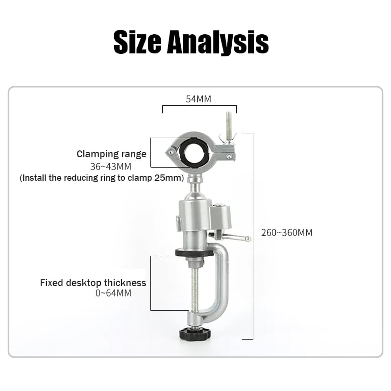 Universal rotating fixed bracket for electric grinder and electric drill(BUY 2 FREE SHIPPING)