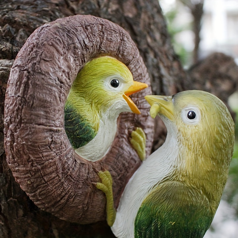 Bird Nurture Fledgling Tree Hole Decoration