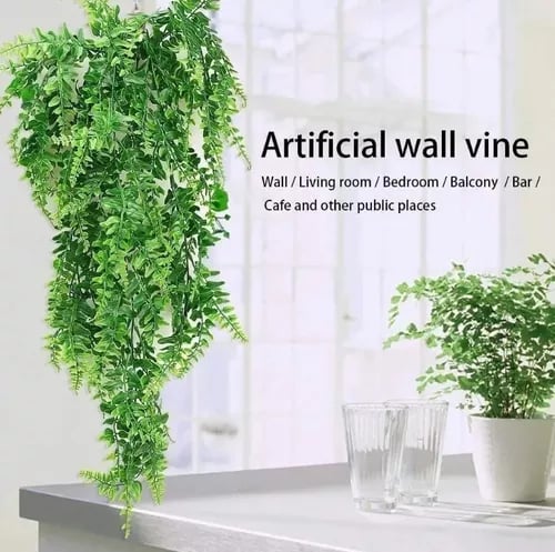 🌿Artificial hanging Persian grass vine