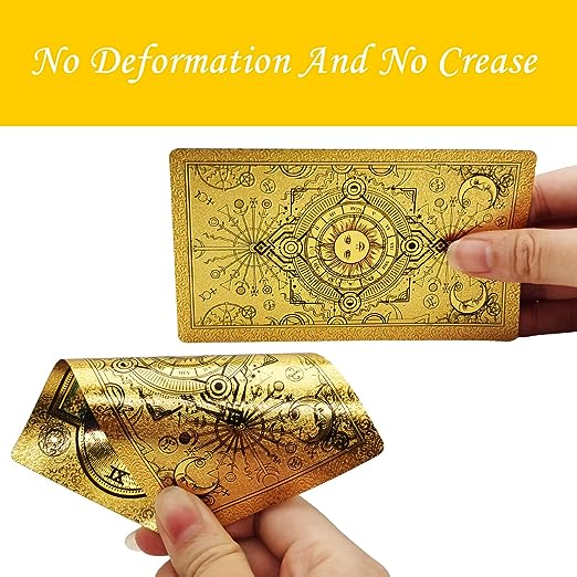 🔥Explore the Mystical World of Tarot Gold Foil Tarot