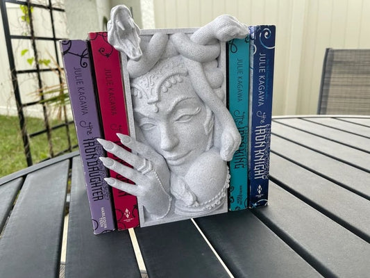 (🔥Hot Sale Now 49% Off) - Medusa Book Nook 3D Printed Choose Color Fantasy Book Shelf