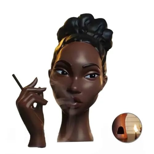 Buy 3 Free Shipping🔥Head Incense Burner Black Woman