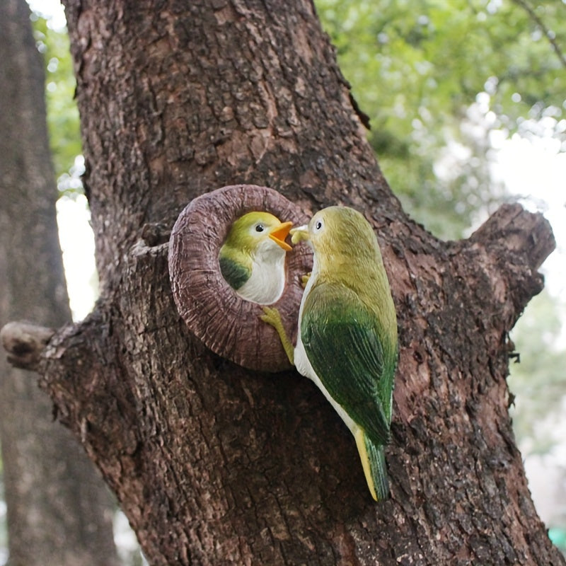 Bird Nurture Fledgling Tree Hole Decoration