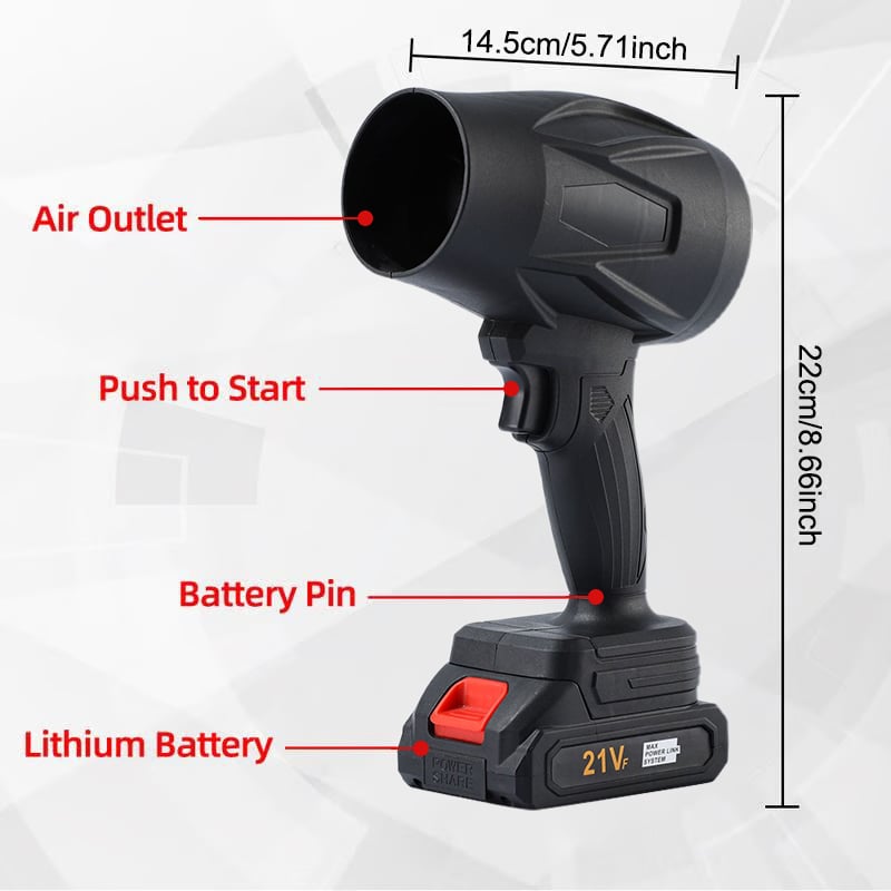 🏆🔥Limited time offer, last day 55% off🔥Cordless Turbine Super Powerful Air Duster