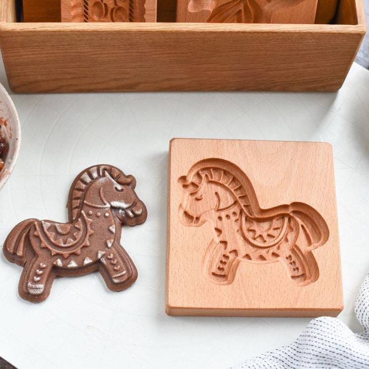 (🎁Last day limited sale - 52% off🎁)Wood patterned Cookie cutter - Embossing Mold For Cookies