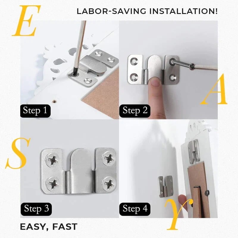 🔥Best Selling $19.99🔥Stainless Steel Interlock Hanging Buckle