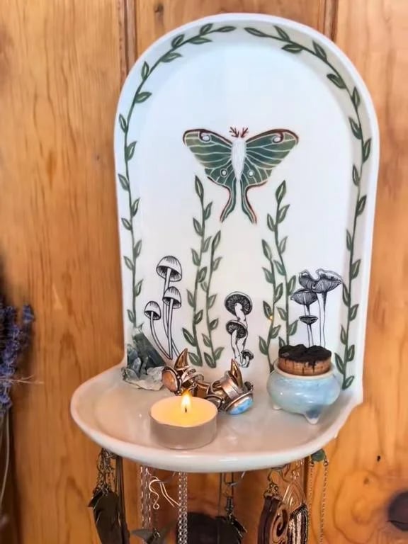 🔥Last Day 49% Off🔥Sacred Floral Jewelry Altar