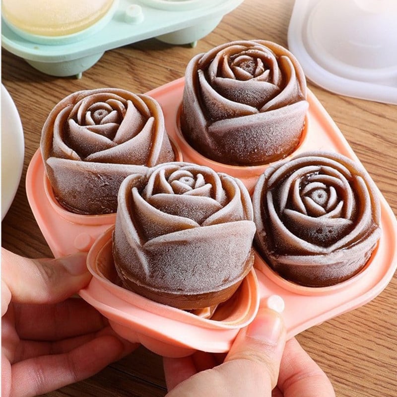 👍 Buy 2 Get 1 Free - Rose Shaped Ice Mold 🌹🧊