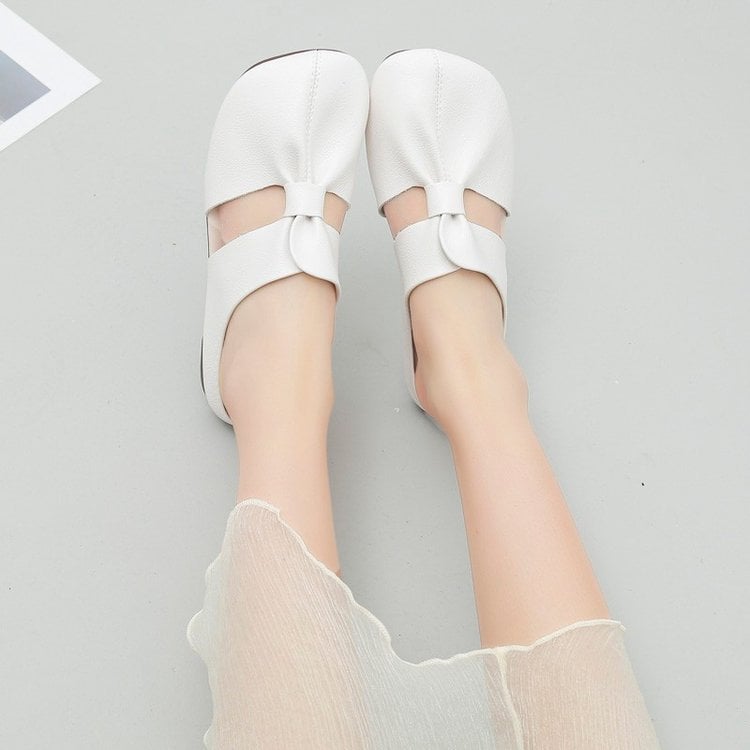 Hot Sale👣Cut Out Design Flat Mules