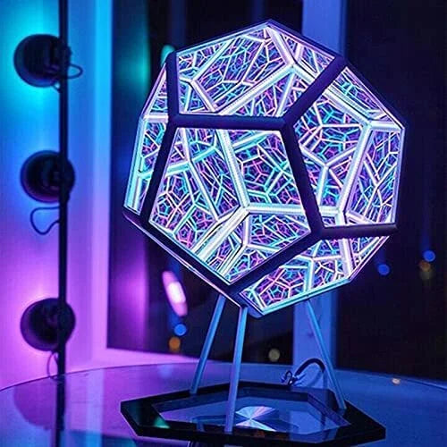 The InfiniteX Dodecahedron Color Art Light