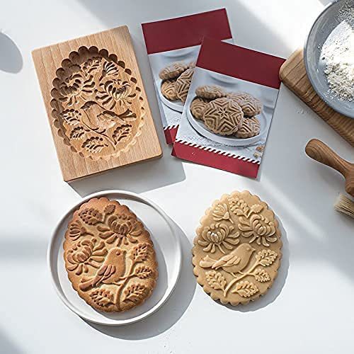 (🎁Last day limited sale - 52% off🎁)Wood patterned Cookie cutter - Embossing Mold For Cookies