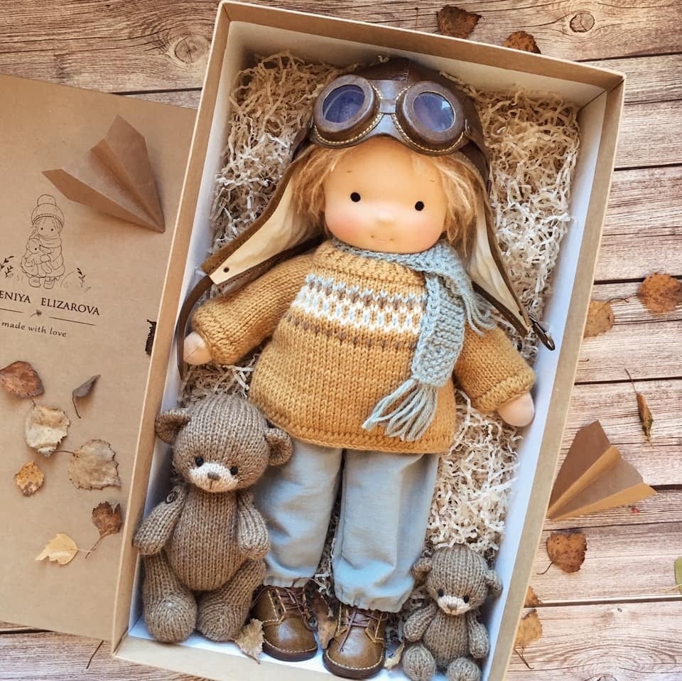 👧Handmade Waldorf Doll - Elena