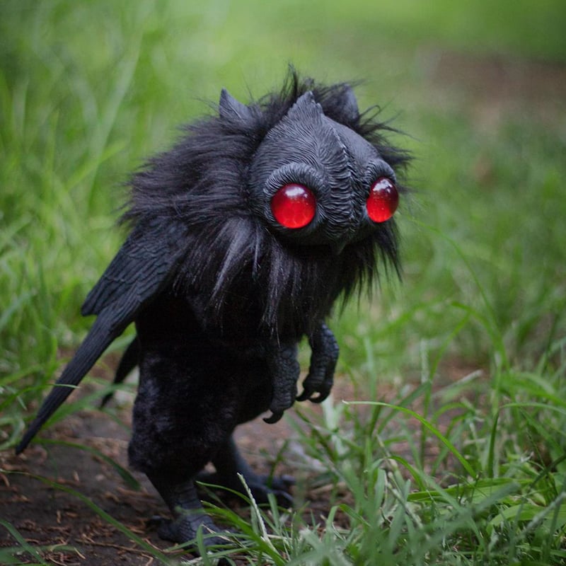 🎁Limited Time Offer✨Mothman Baby Poseable Art Doll