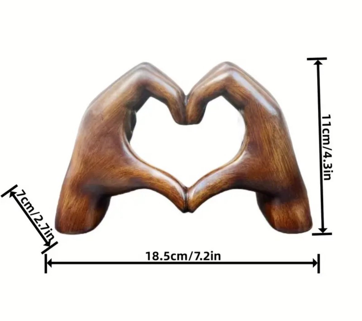 ❤️My gift of love to you - wooden sculpture