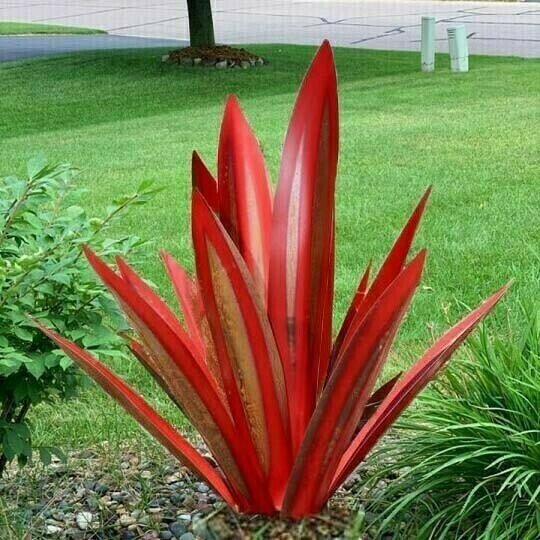 Garden solar light waterproof garden agave