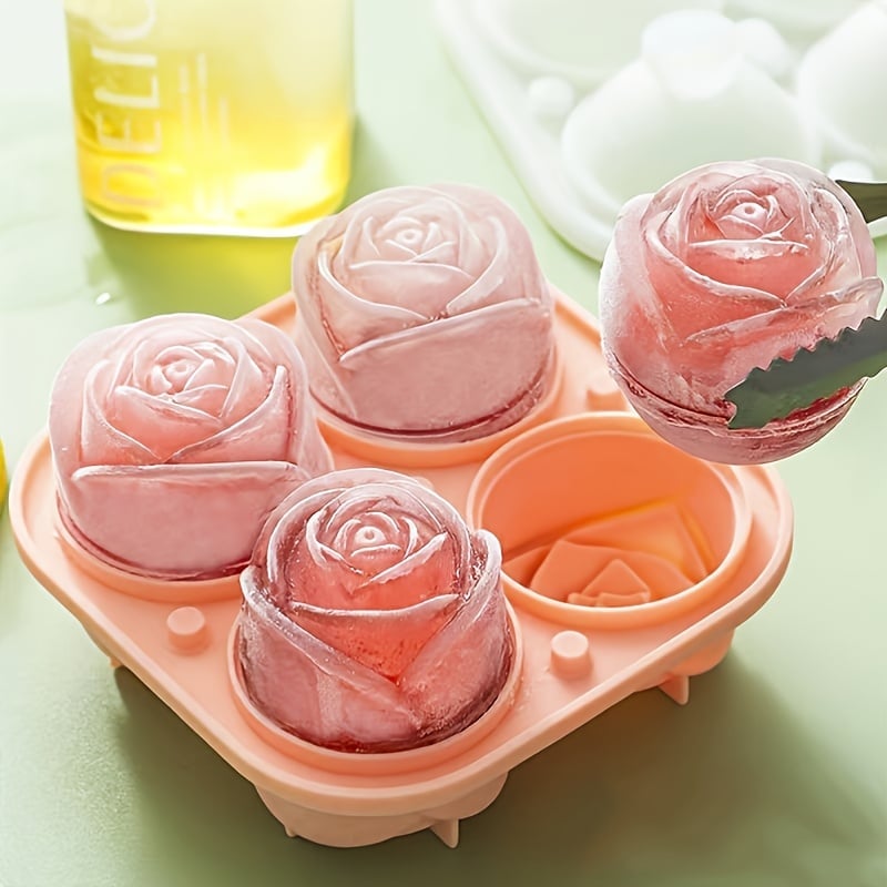 👍 Buy 2 Get 1 Free - Rose Shaped Ice Mold 🌹🧊