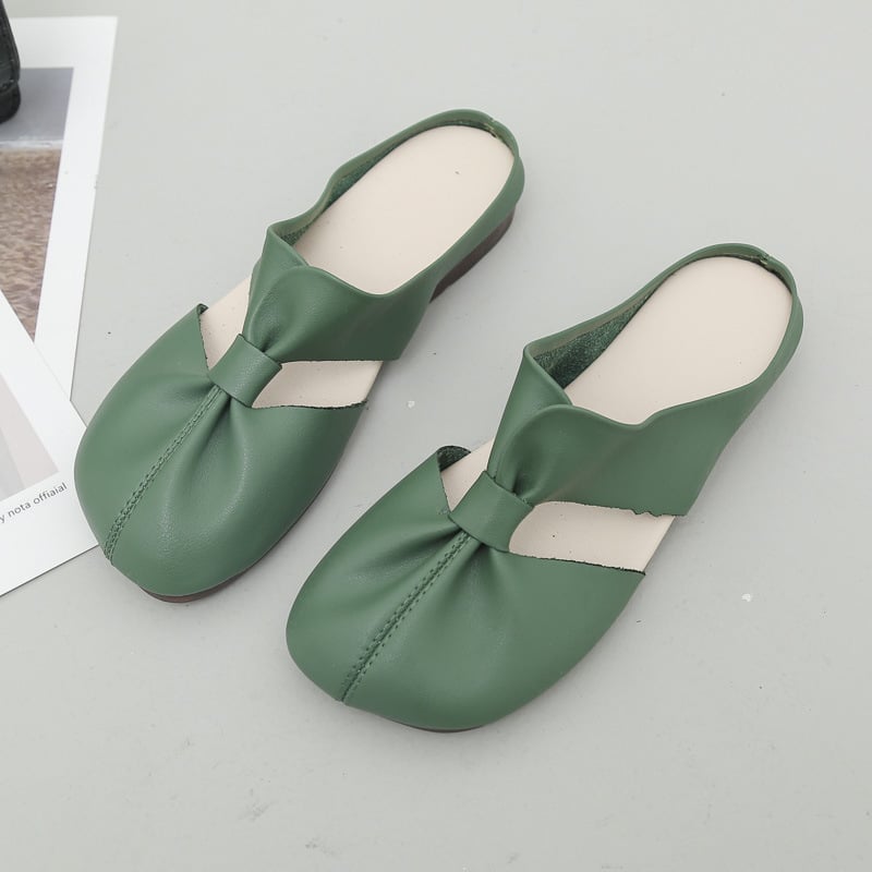 Hot Sale👣Cut Out Design Flat Mules