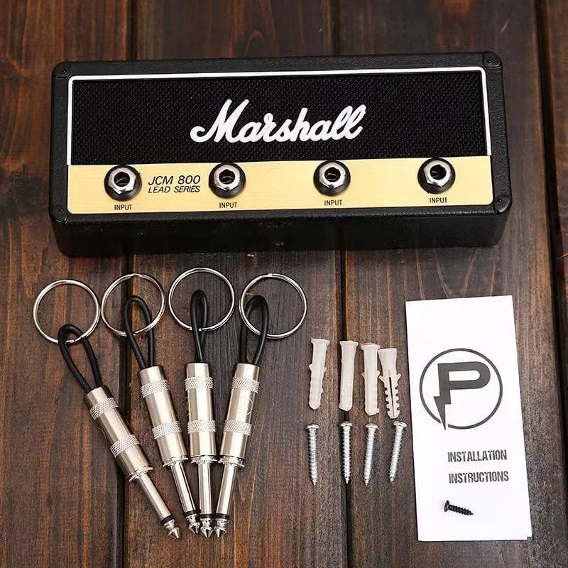 Musical Jack Rack Key Holder-Guitarist's Key Organizer