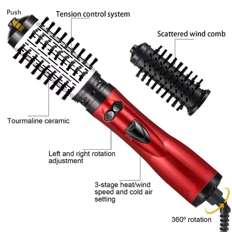 🔥 Last Day 49% OFF⭐⭐3-in-1 Hot Air Styler And Rotating Hair Dryer For Dry Hair, Curl Hair, Straighten Hair