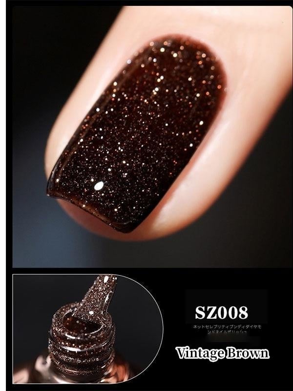 👍2024 New Arrival💥High Density Glitter Nail Gel Polish