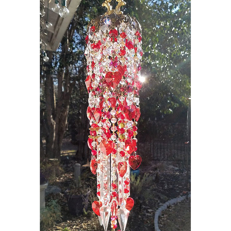 ✨Aurora Crystal Wind Chimes