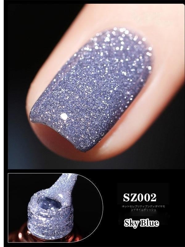 👍2024 New Arrival💥High Density Glitter Nail Gel Polish