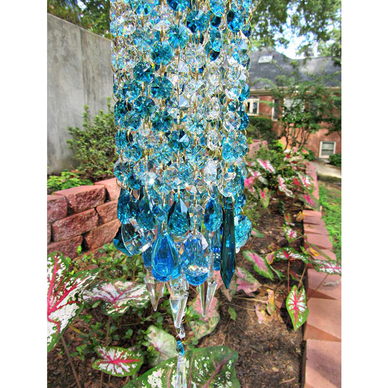 ✨Aurora Crystal Wind Chimes