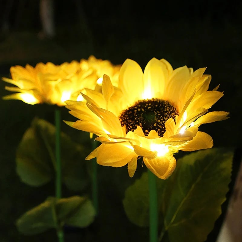 🌻MegaSale 49% OFF🌻Waterproof Solar Sunflower Light