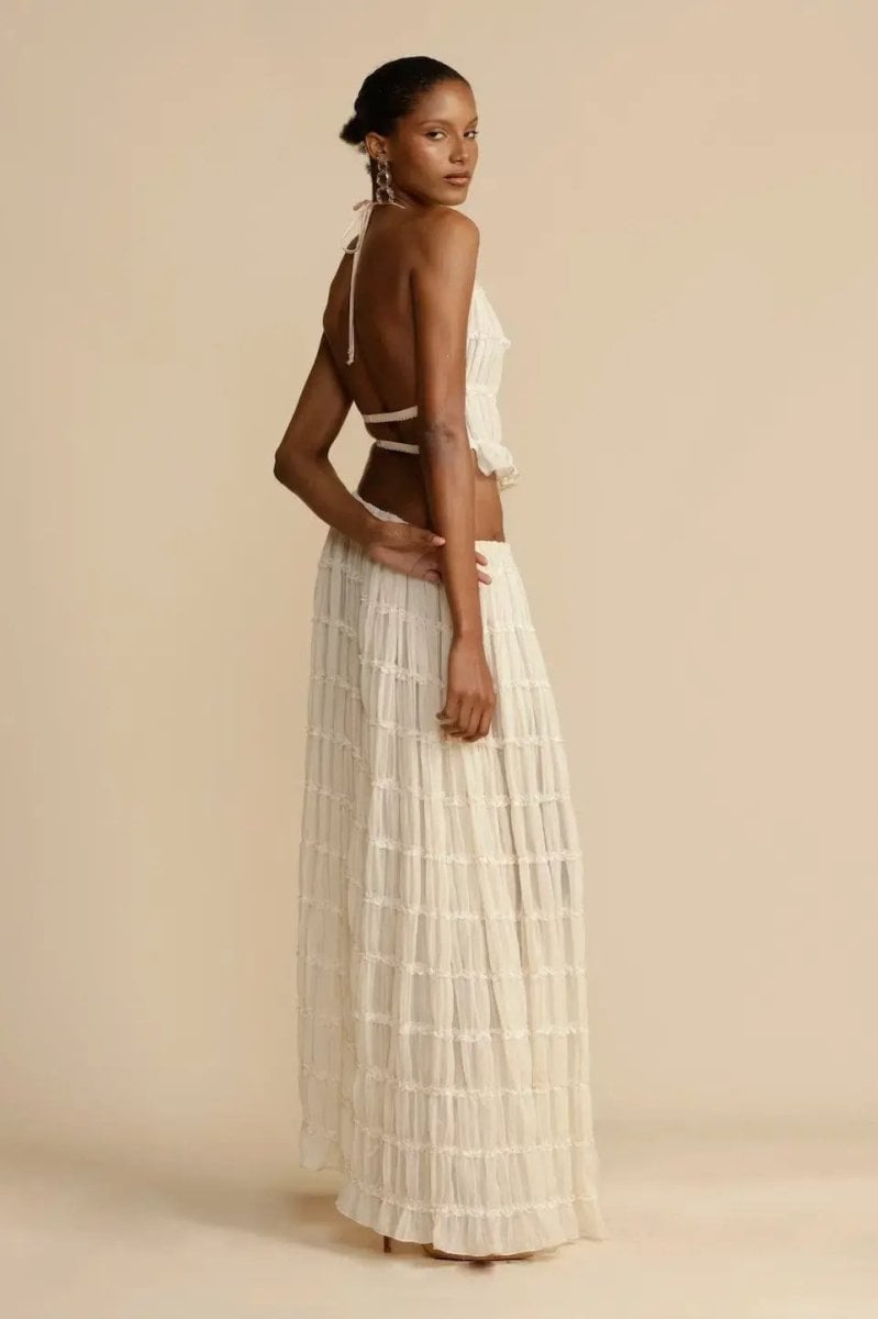 Backless Pleated Set(Buy 2 Free Shipping)