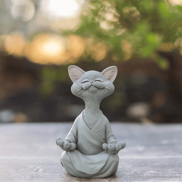 Happy Cat Buddha