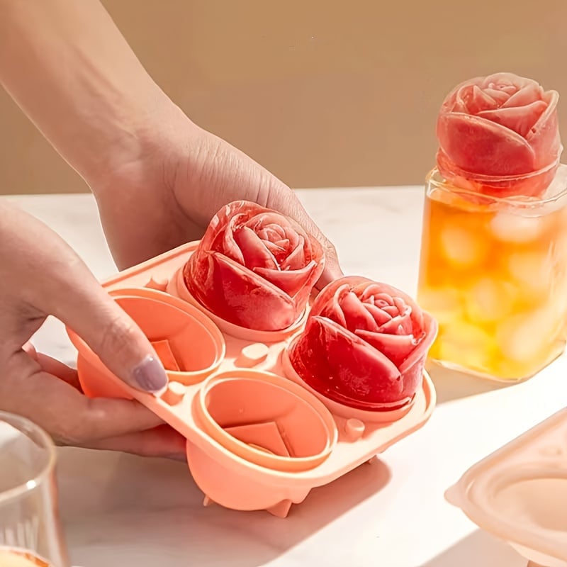 👍 Buy 2 Get 1 Free - Rose Shaped Ice Mold 🌹🧊