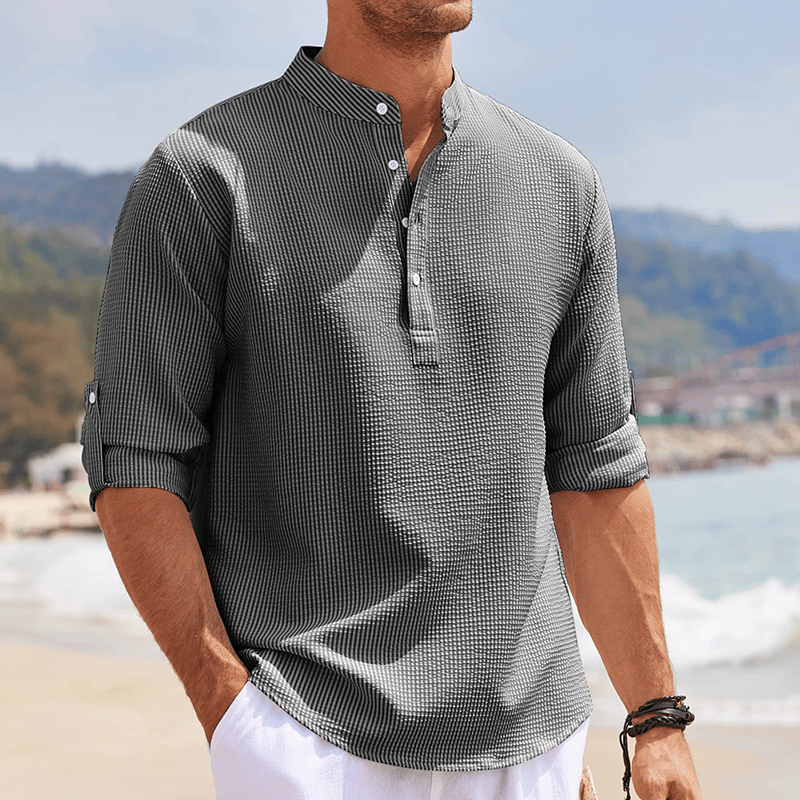 Men's Casual Cotton Shirt  Ultimate Comfort and Style-BUY 2 FREE SHIPPING