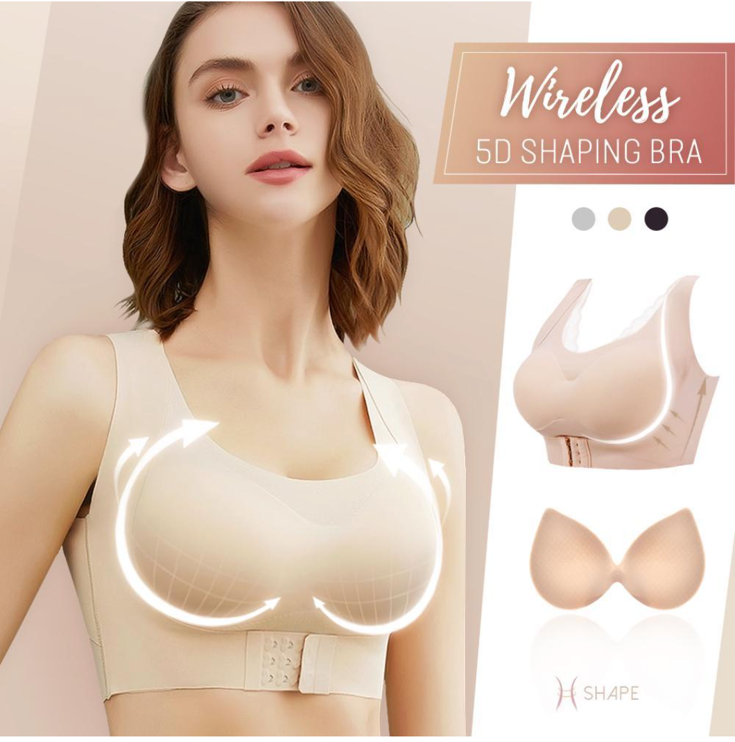 Wireless 5D Seamless Shaping Bra