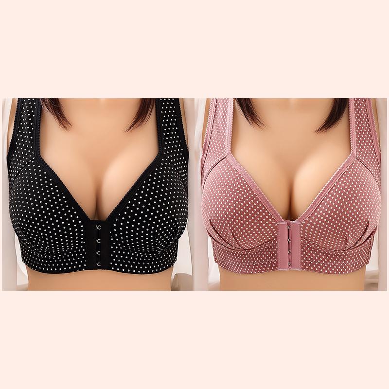 🔥Seamless Sexy  Fashion Push Up Bras Wire Free Lingerie Full Cup Bralette Cotton🔥