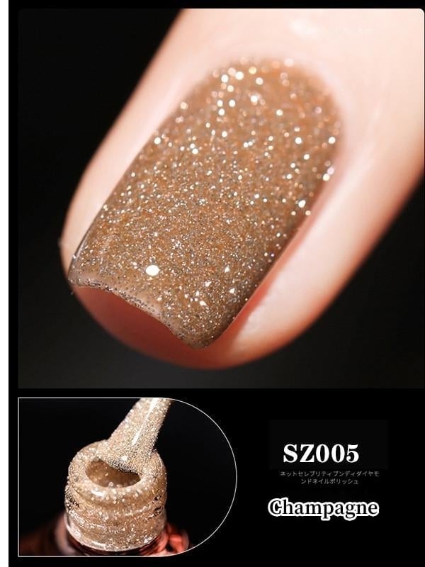 👍2024 New Arrival💥High Density Glitter Nail Gel Polish