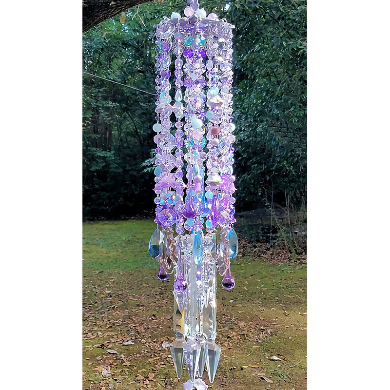 ✨Aurora Crystal Wind Chimes