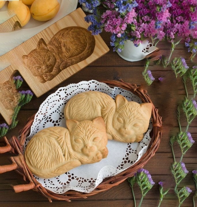 (🎁Last day limited sale - 52% off🎁)Wood patterned Cookie cutter - Embossing Mold For Cookies