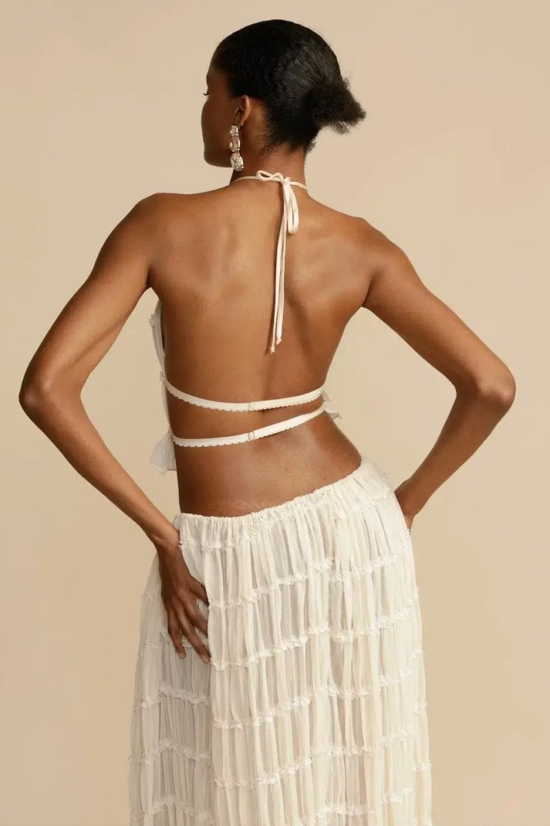 Backless Pleated Set(Buy 2 Free Shipping)