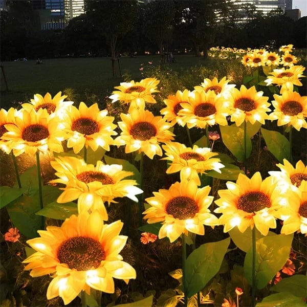 🌻MegaSale 49% OFF🌻Waterproof Solar Sunflower Light